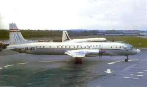 IL-18, HA-MOC, Koppenhága, 1971, légikatasztrófa, 31 áldozat